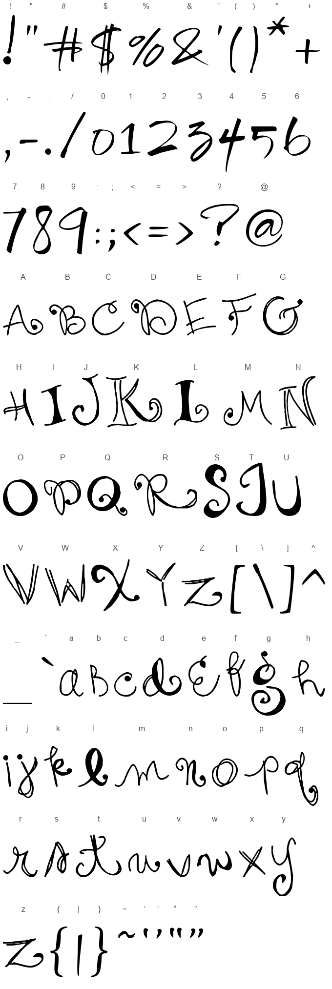 Wanda Script Letters Image Wanda's Write - Abstract Fonts - Download Free Fonts