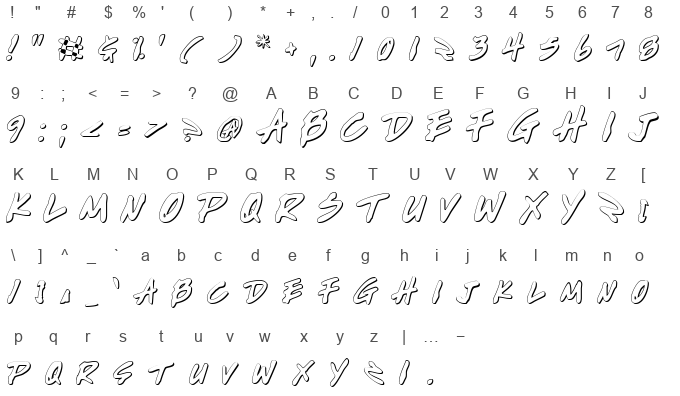 Write Off Font Write Off Oultine - Abstract Fonts - Download Free Fonts