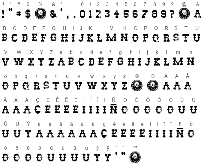 The Rio Lobo Abstract Fonts Download Free Fonts