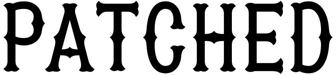 free font patched-black