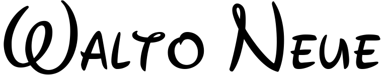 free font walto-neue